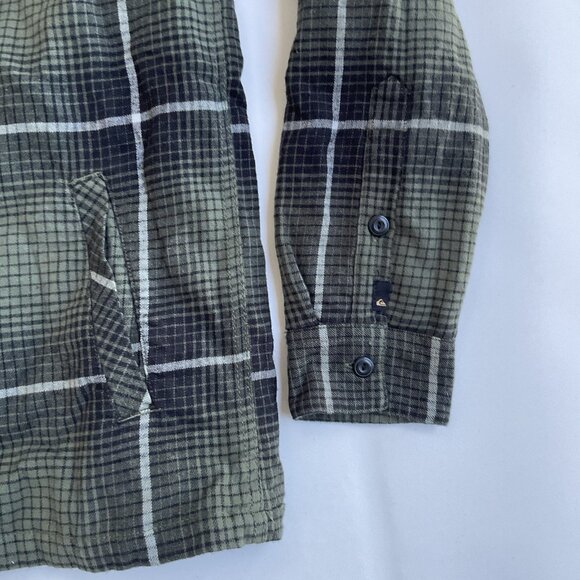 $85 Quiksilver Men’s Cypress Road Shirt Jacket Full Zip Size M - Picture 5 of 9